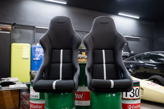 Recaro Pole Position Seat Kit – Vantage V8 / V12 (Custom Trimmed)