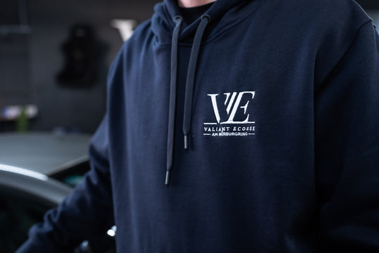 Schwergewichtiger VE-Logo-Hoodie