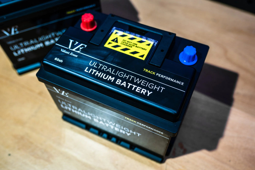 Lithium Track performance Lightweight battery