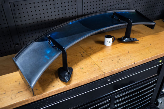 2018+ Aston Martin New Vantage GT4 Swan-Neck Rear Wing (AM6, 17A)