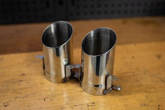 Aston Martin V8/V12 Vantage Slash Cut Exhaust Tips