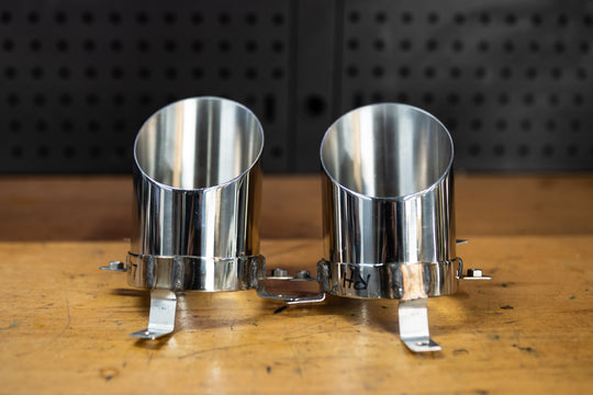 Aston Martin V8/V12 Vantage Slash Cut Exhaust Tips