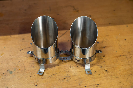 Aston Martin V8/V12 Vantage Slash Cut Exhaust Tips