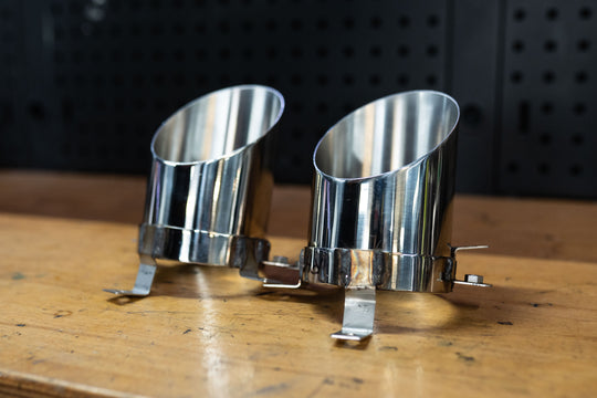 Aston Martin V8/V12 Vantage Slash Cut Exhaust Tips