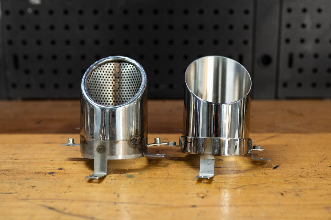 Aston Martin V8/V12 Vantage Slash Cut Exhaust Tips