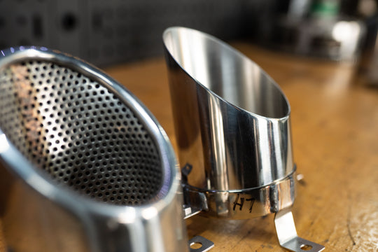 Aston Martin V8/V12 Vantage Slash Cut Exhaust Tips