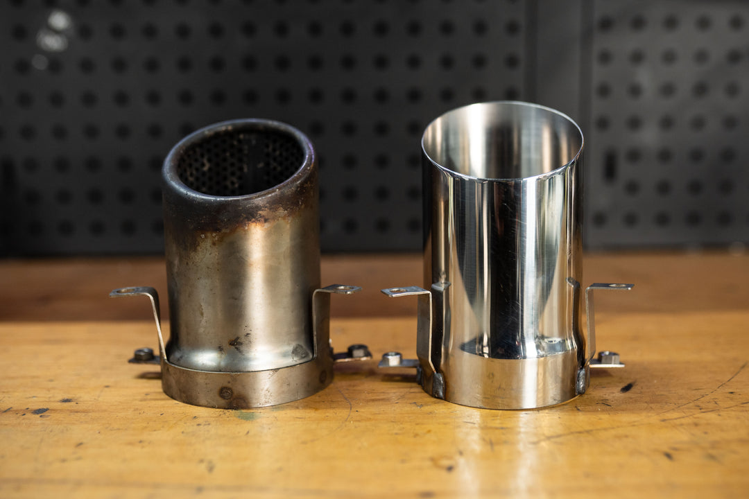 Aston Martin V8/V12 Vantage Slash Cut Exhaust Tips