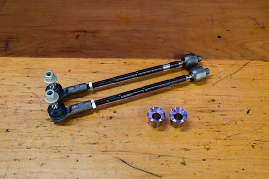 GT4 Lower Offset Camber Bush and extended front toe arms (pair)