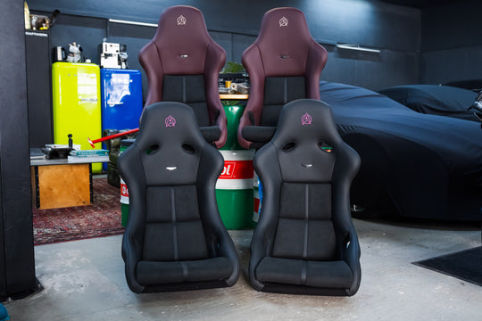 Recaro Pole Position Seat Kit – Vantage V8 / V12 (Custom Trimmed)